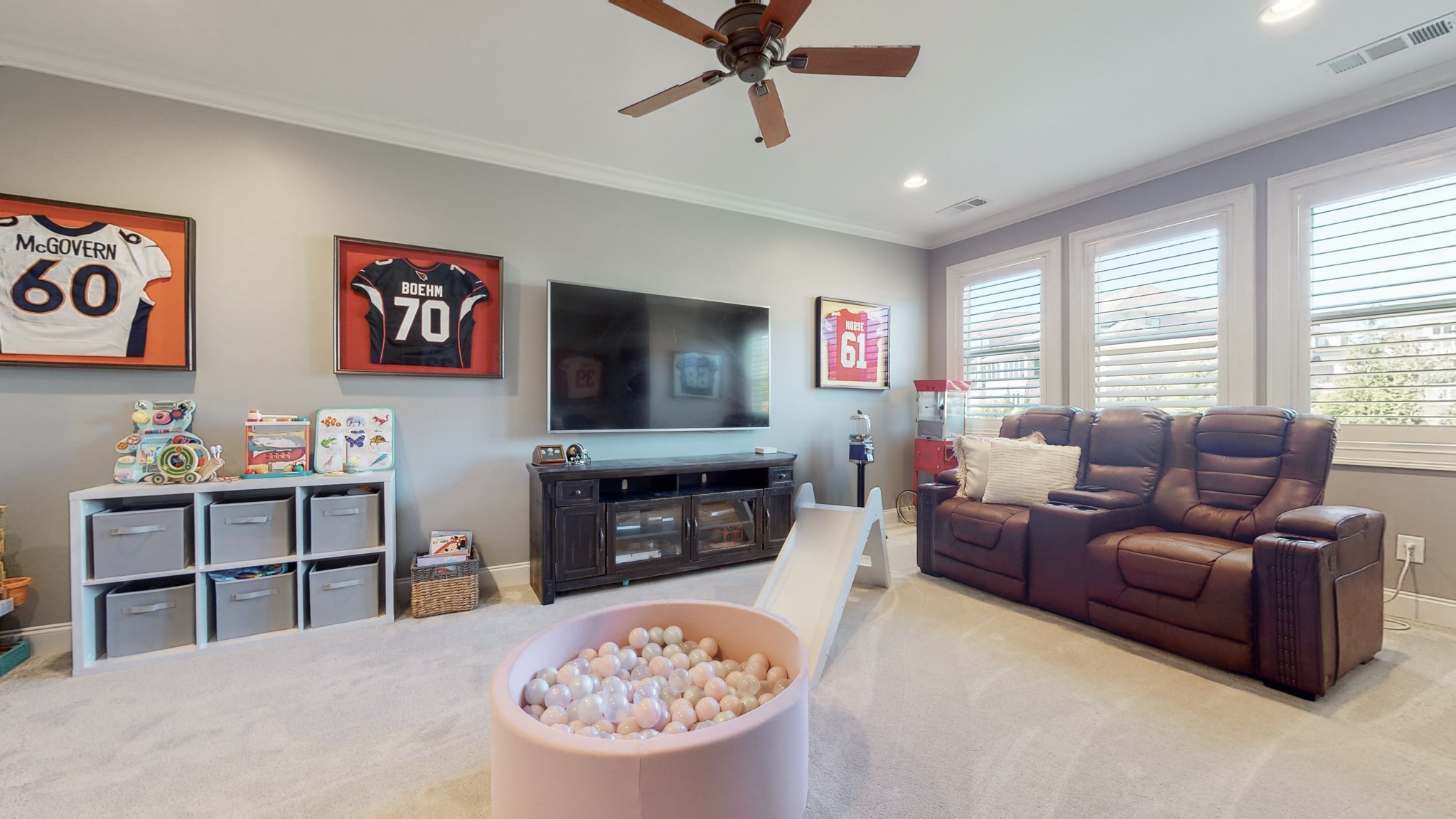 6023 Lookaway Circle Franklin, TN 37067 - Photo 35 of 50 a living room with furniture and a flat screen tv