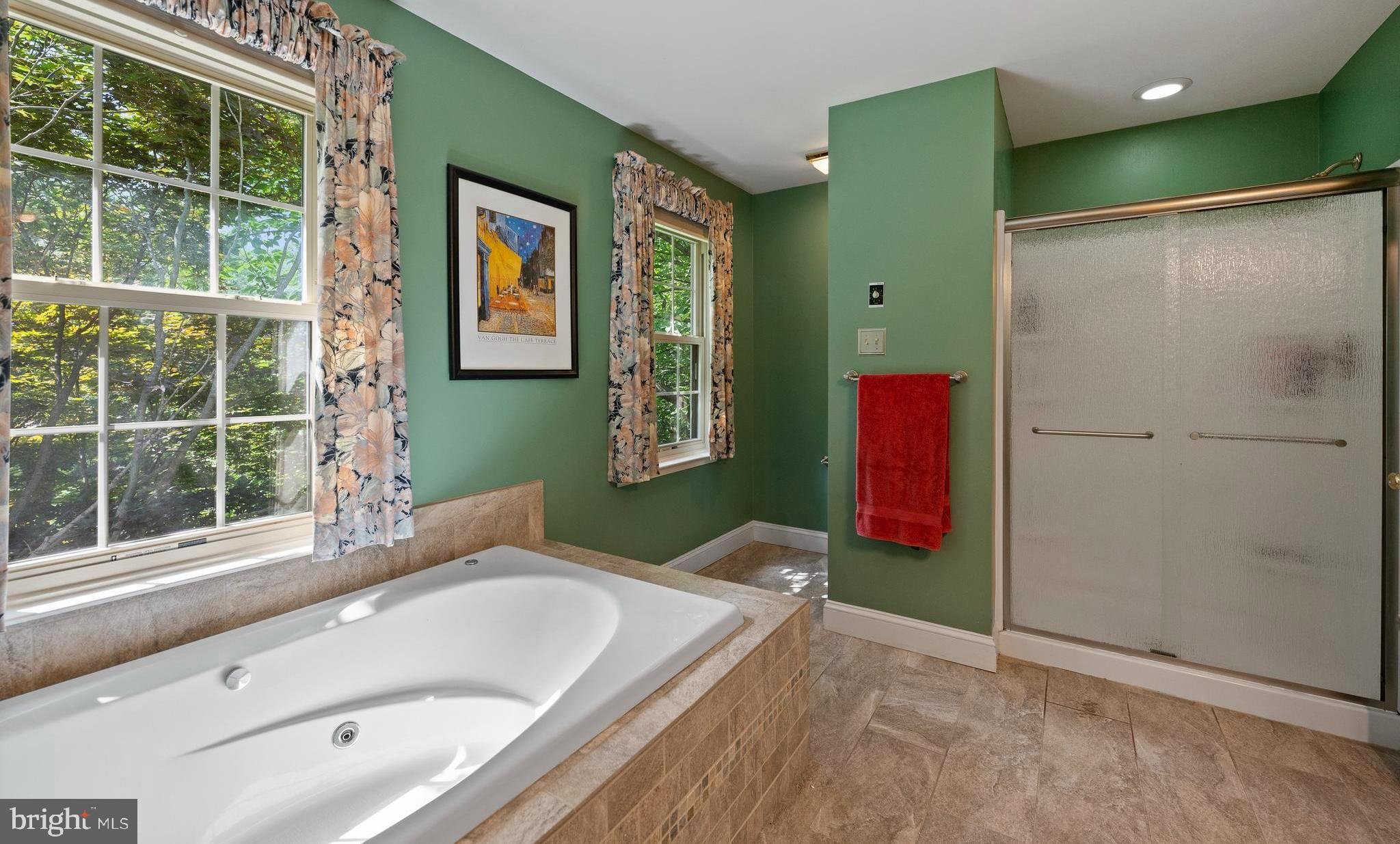 815 Shadow Farm Road West Chester, PA 19380 - Photo 16 of 35 Owners Suite Shower and Private Toilet Area