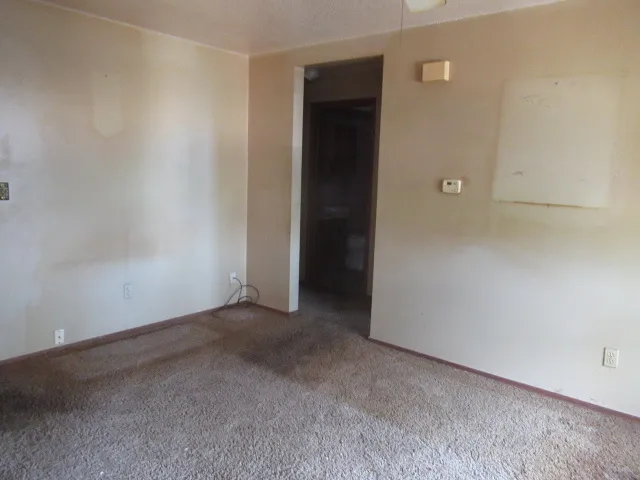 a view of a small space