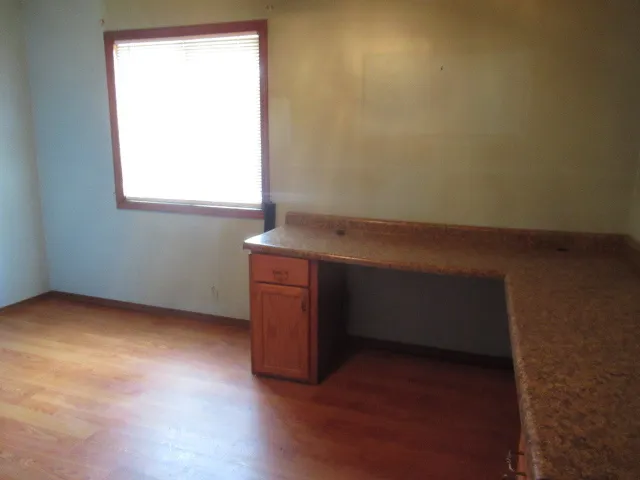 a room with a window