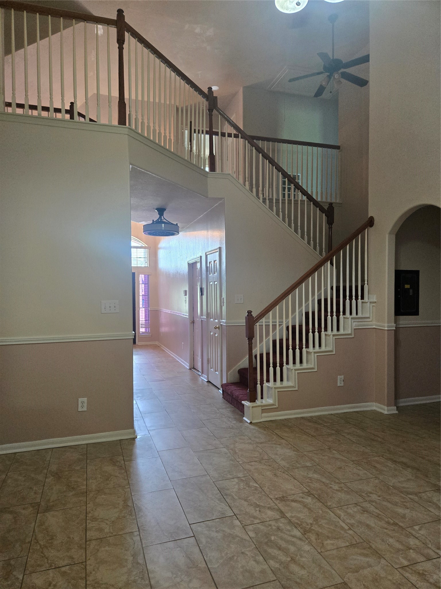 3818 Ridge Canyon Road Baytown, TX 77521 - Photo 9 of 32 a view of entryway with wooden floor