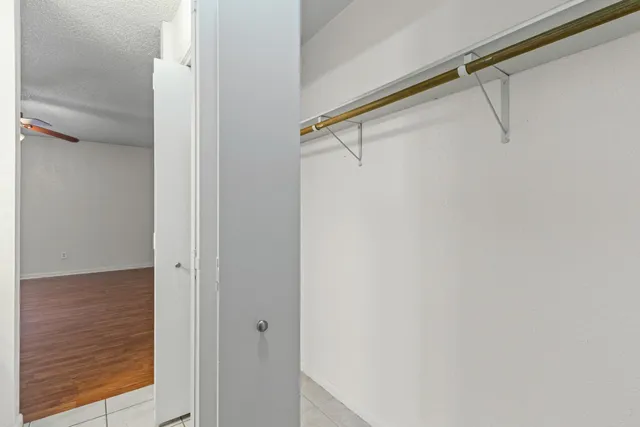 a view of walk in closet