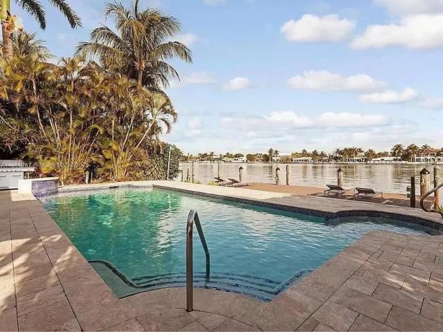a view of swimming pool with a terrace