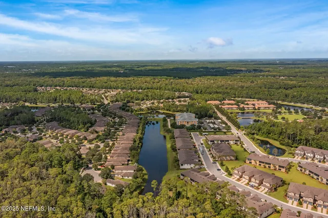 a view of a city with an ocean