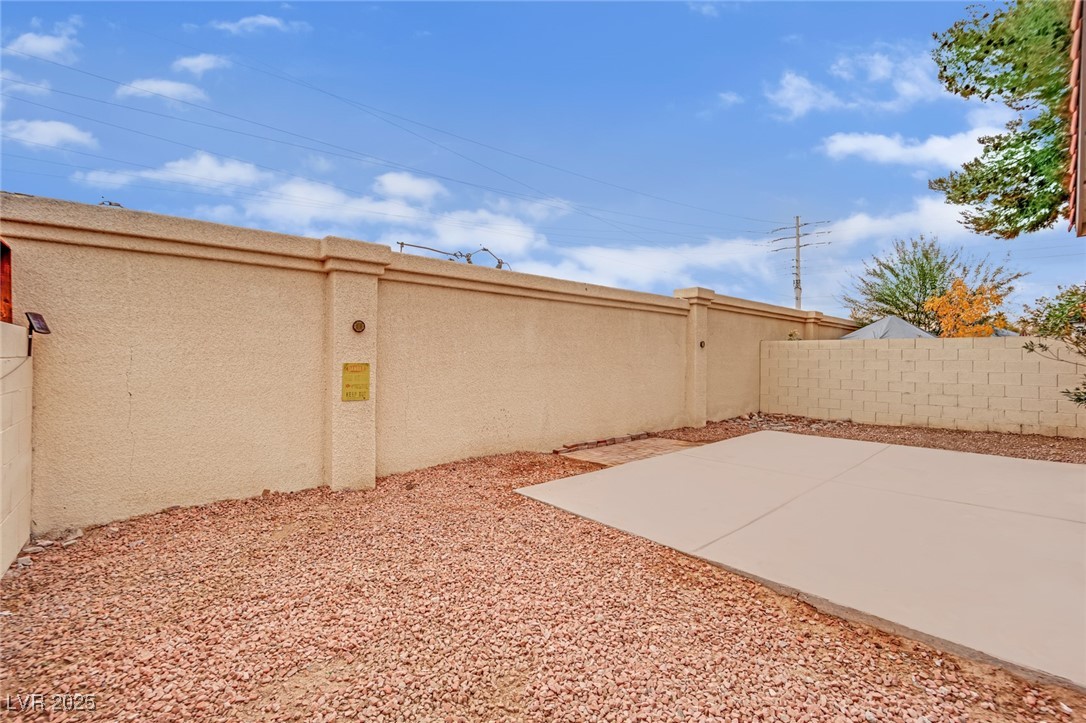 2218 Ramsgate Drive Henderson, NV 89074 - Photo 3 of 33 View of yard with a fenced backyard and a patio