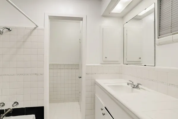 a bathroom with a sink and a bathtub