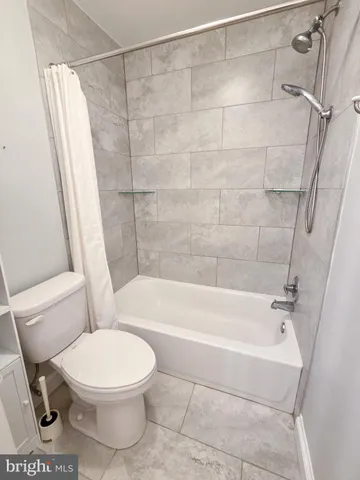 a close view of shower