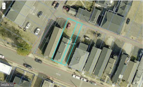 an aerial view of a