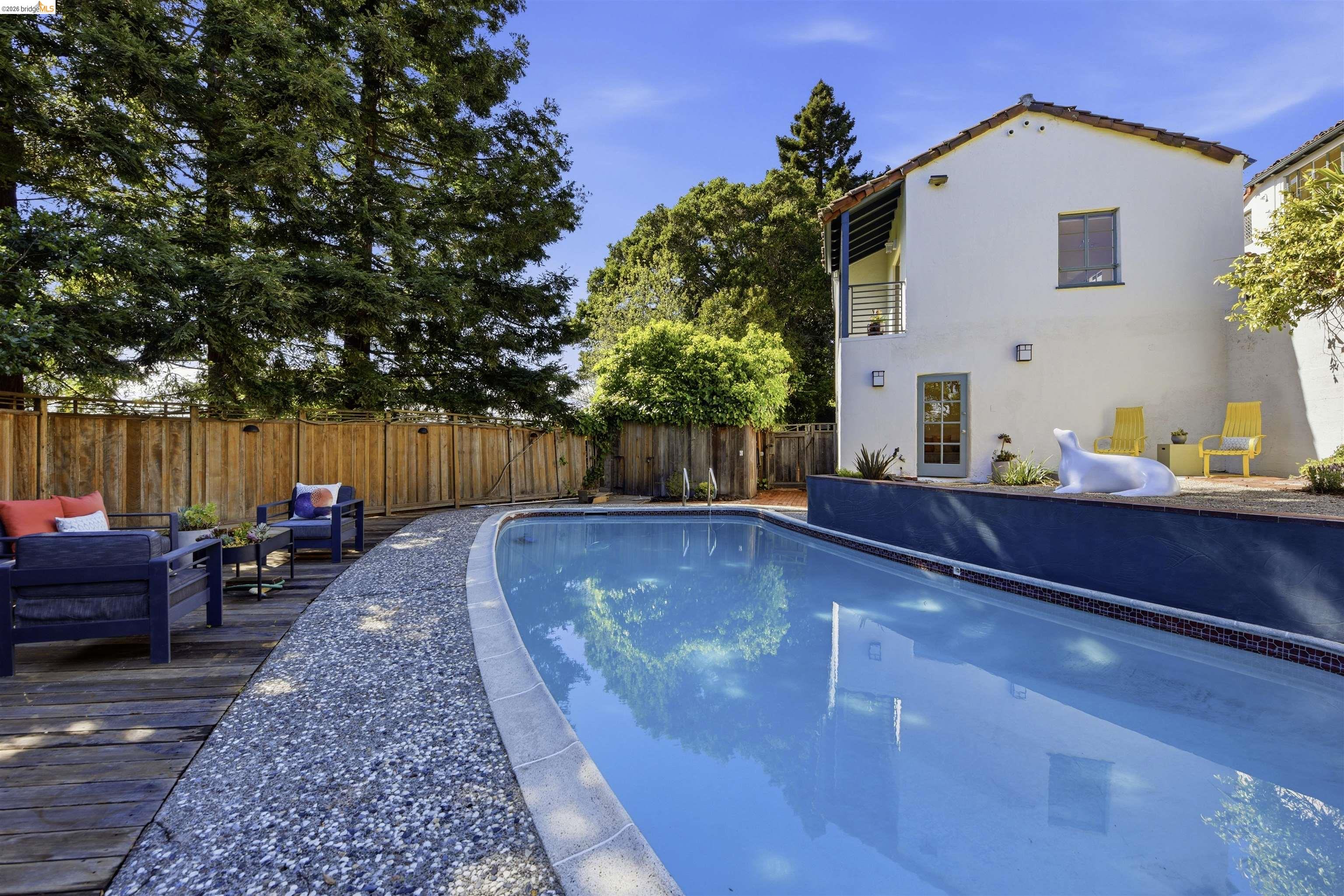 44 Highgate Road Kensington, CA 94707 - Photo 57 of 83 a view of a backyard with a patio