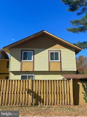 a view of wooden fence