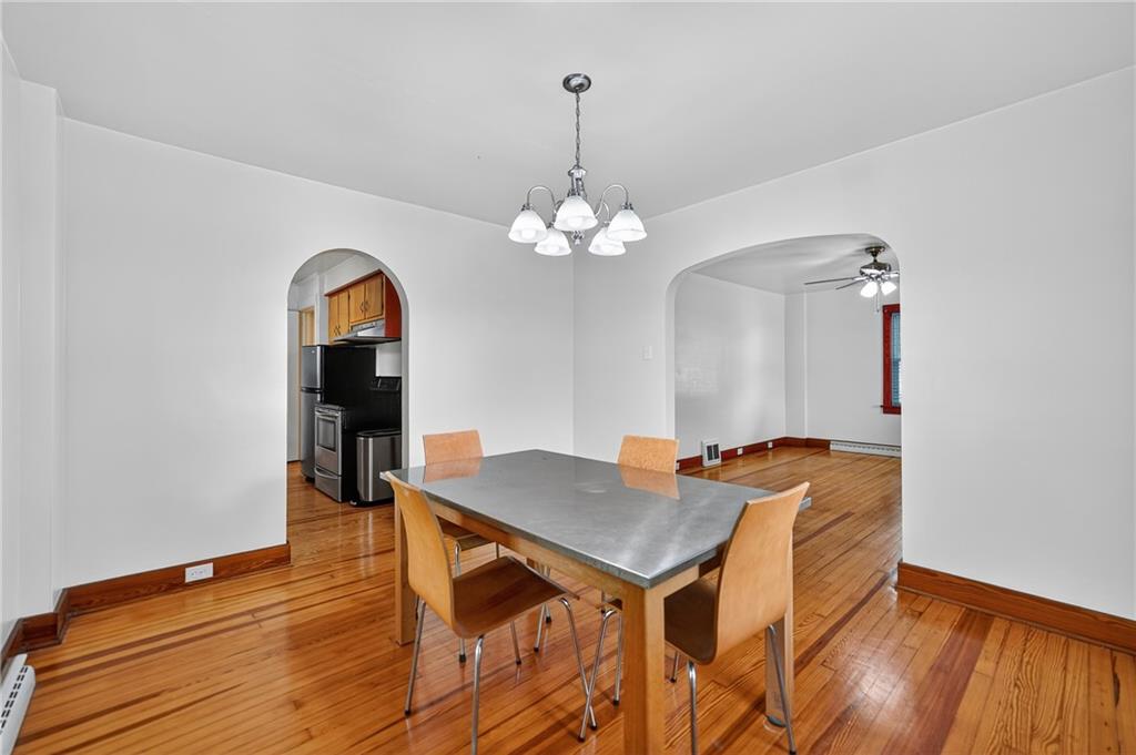 1605 Maratta Road Aliquippa, PA 15001 - Photo 14 of 34 a view of a dining room with furniture and wooden floor