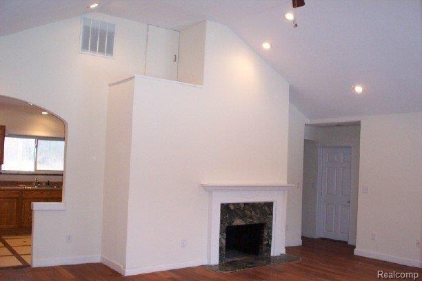 25438 Sumpter Road Belleville, MI 48111 - Photo 7 of 13 Natural Fireplace