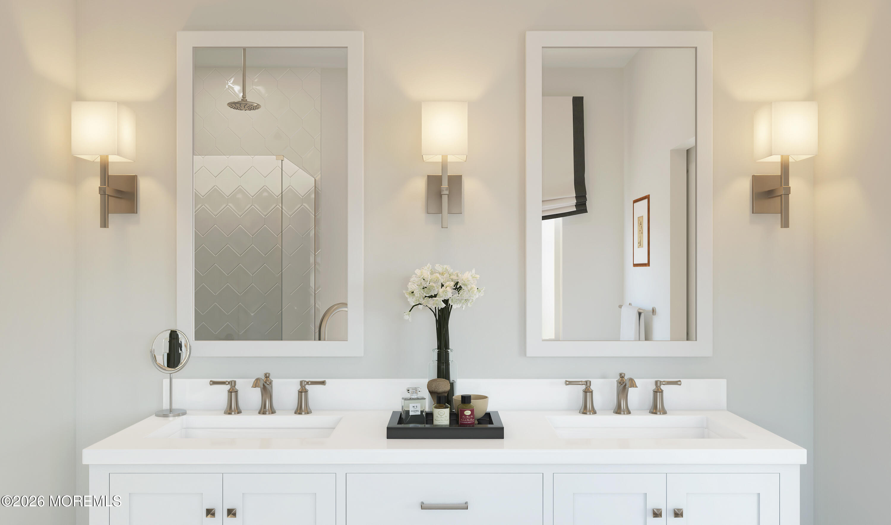 25 Tee Place Neptune, NJ 07753 - Photo 14 of 16 a bathroom with a sink and a mirror