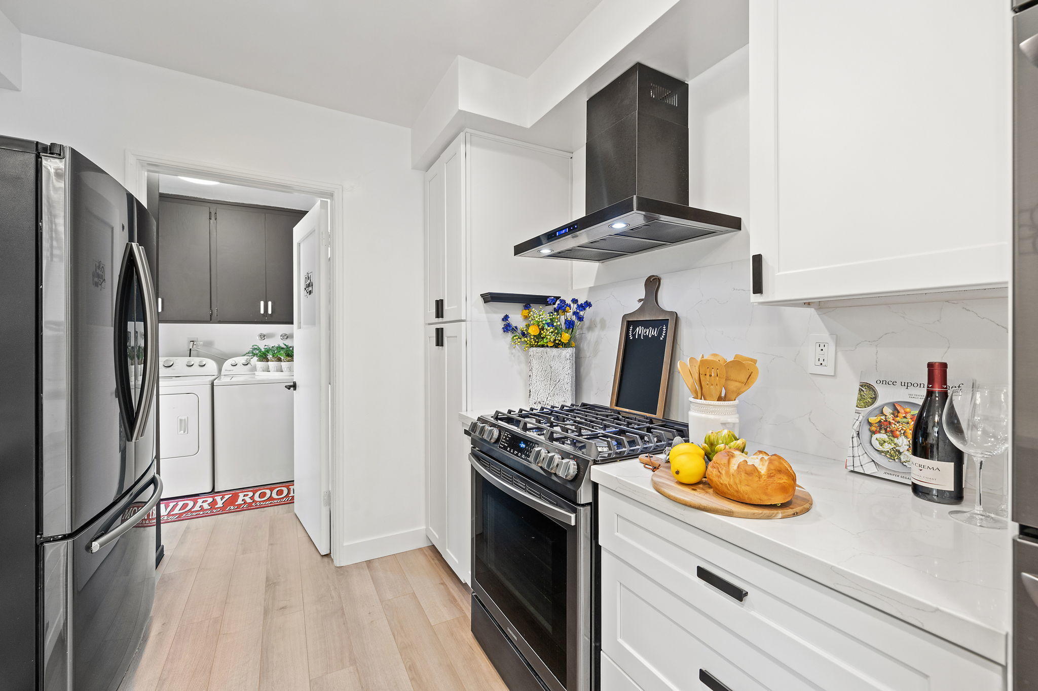 5853 Flambeau Road Rancho Palos Verdes, CA 90275 - Photo 11 of 32 a kitchen with a stove a refrigerator and a stove