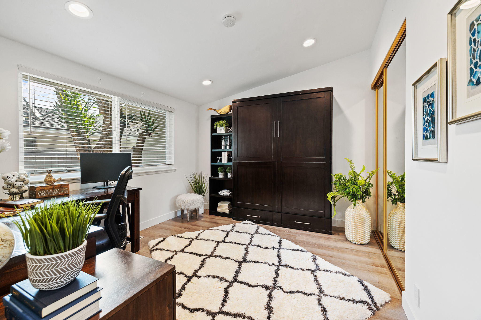 5853 Flambeau Road Rancho Palos Verdes, CA 90275 - Photo 18 of 32 a view of a dining room with furniture window and outside view