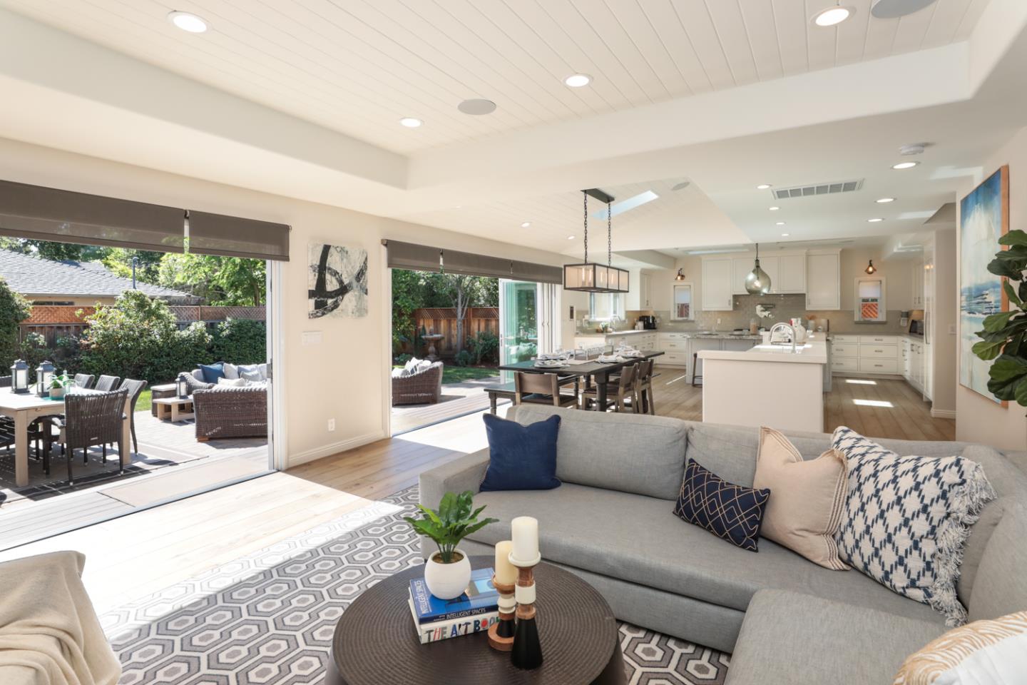 1202 Payne Drive Los Altos, CA 94024 - Photo 12 of 36 a living room with furniture and a large window