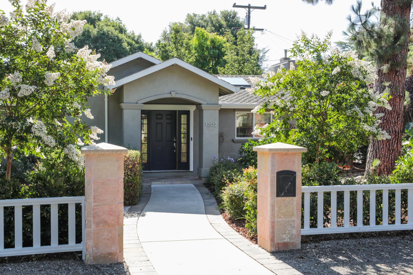 1202 Payne Drive Los Altos, CA 94024 - Photo 2 of 36 a view of a house with a yard and tree