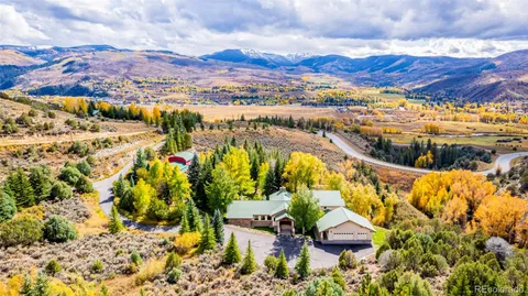 a view of an ocean and city