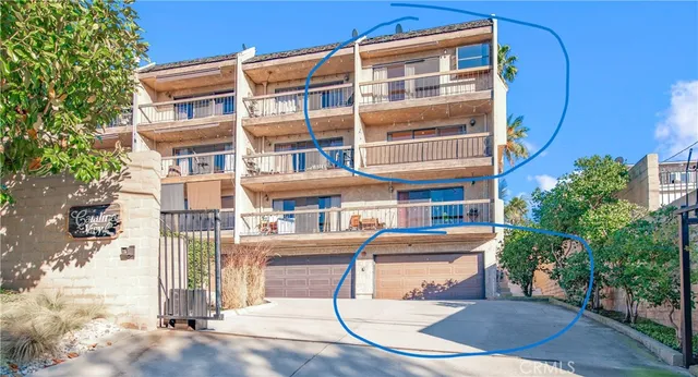 a view of a cars parking space