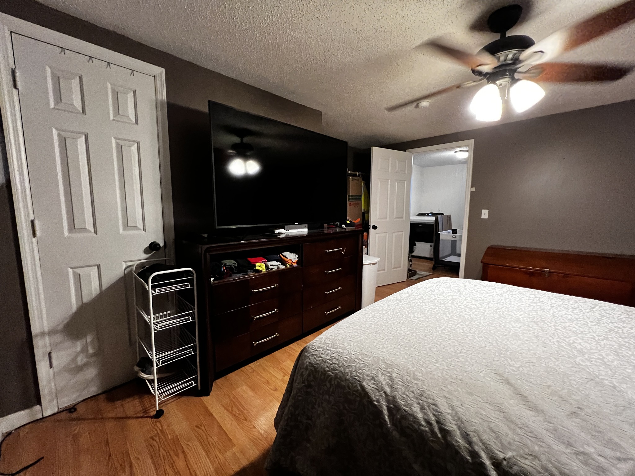 301 Rabbit Trail Road Leoma, TN 38468 - Photo 20 of 33 a bedroom with a bed and a television