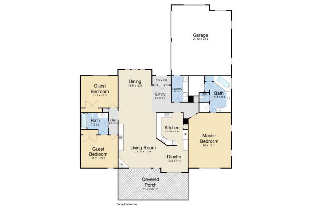4782 Pine Court Orange Beach, AL 36561 - Photo 15 of 15 Floor Plan