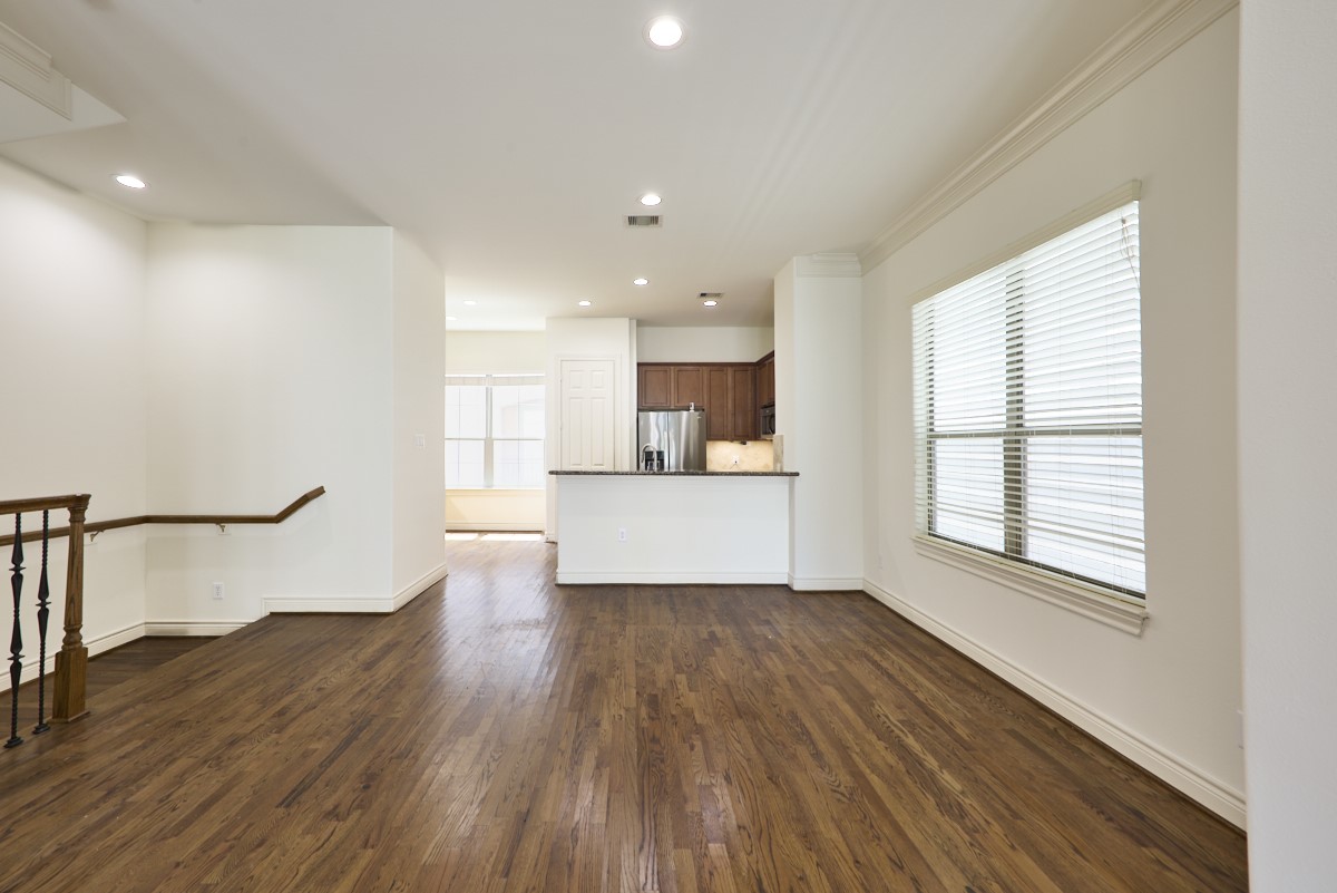 1026 Wagner Street Houston, TX 77007 - Photo 33 of 33 a view of a kitchen with wooden floor and a kitchen