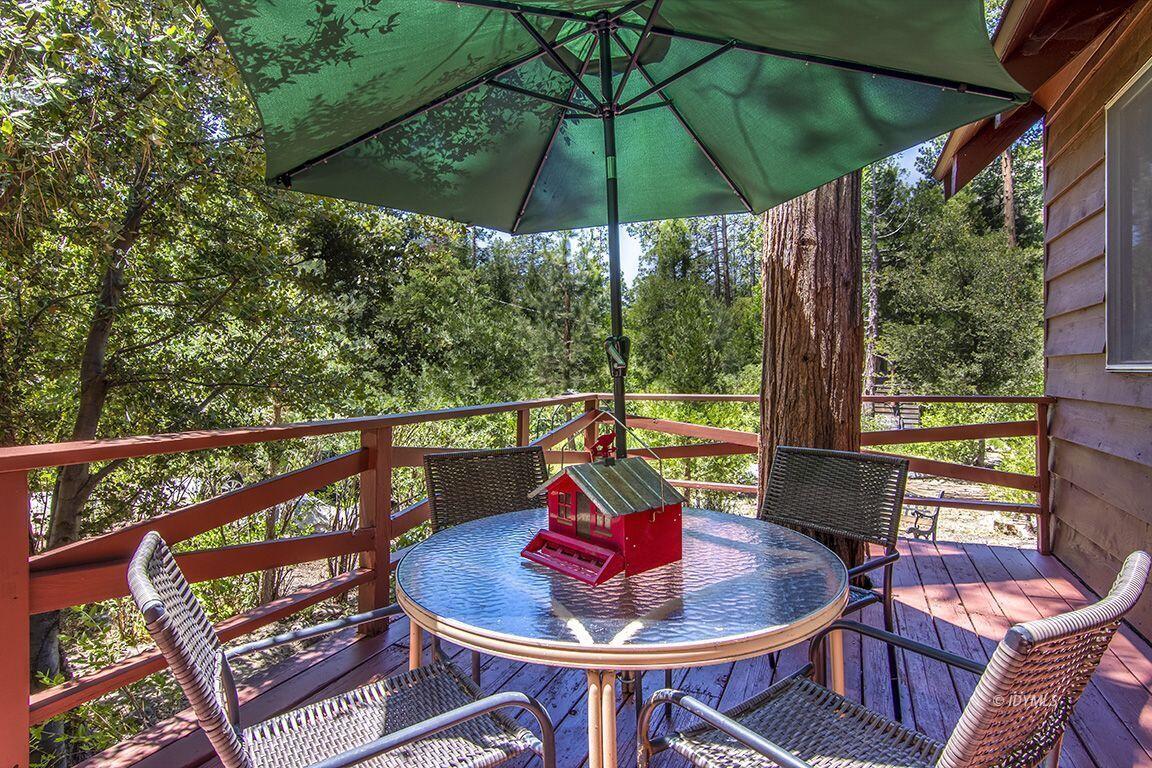 25075 Wood Road Idyllwild, CA 92549 - Photo 5 of 21 a outdoor view with a seating space