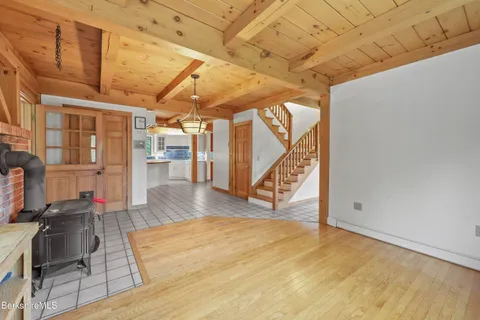 a very nice looking room with a large window