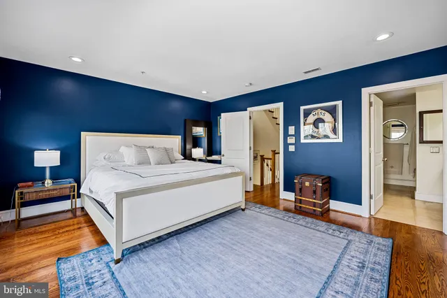 a balcony view with a glass door