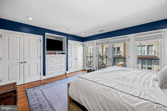 a view of city from a balcony