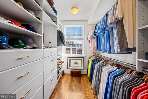 a view of a terrace with city view