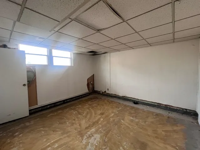 a view of a room with window