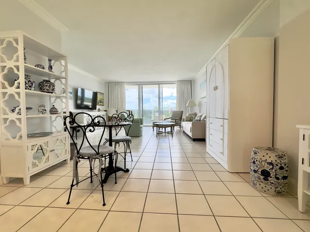 a very nice looking room with a large window