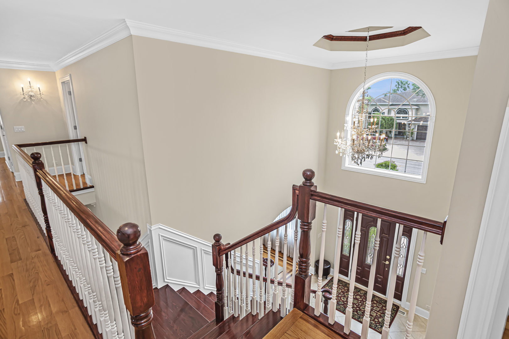 8040 West Charmaine Road Norridge, IL 60706 - Photo 23 of 62 a view of entryway with wooden floor