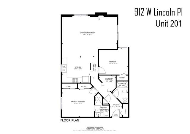 $265,000 | 912 West Lincoln Place, Unit 201, Spokane, WA 99204