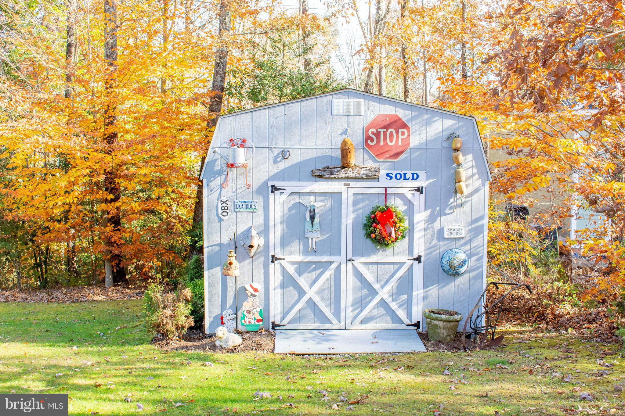 6113 Eds Road Mineral, VA 23117 - Photo 13 of 64 Shed in Backyard Conveys