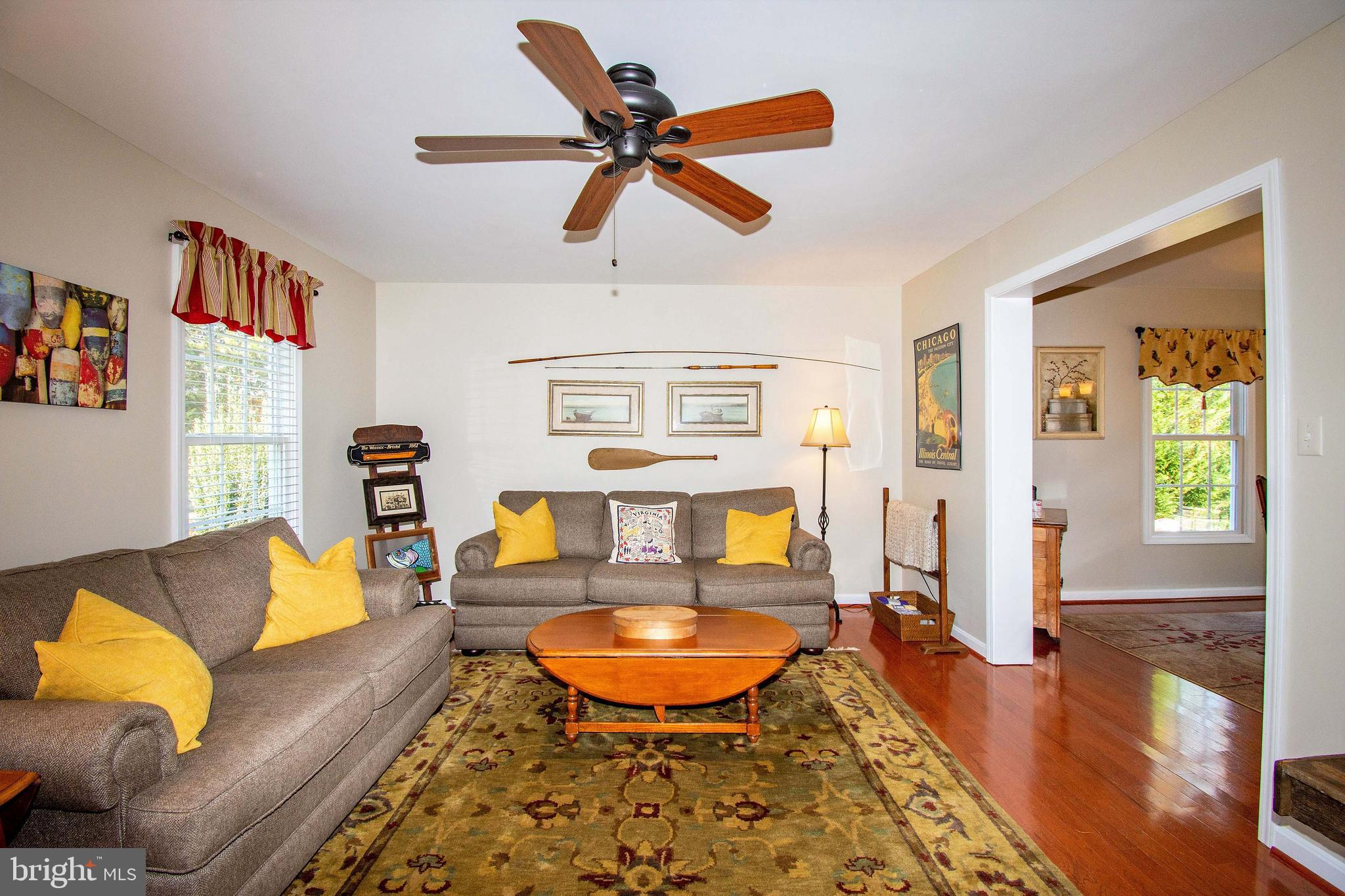 6113 Eds Road Mineral, VA 23117 - Photo 19 of 64 Living Room w/Hardwood Flooring