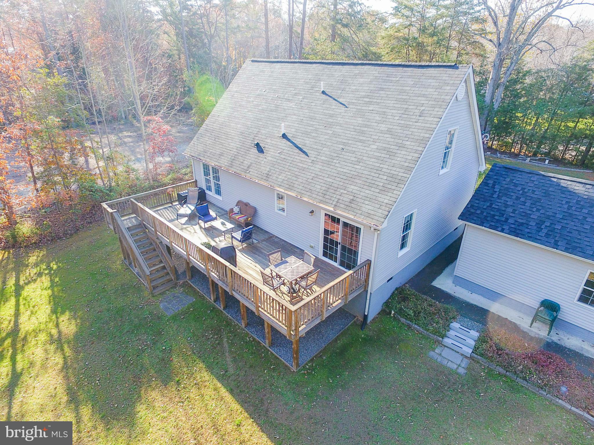 Rear Deck of Home