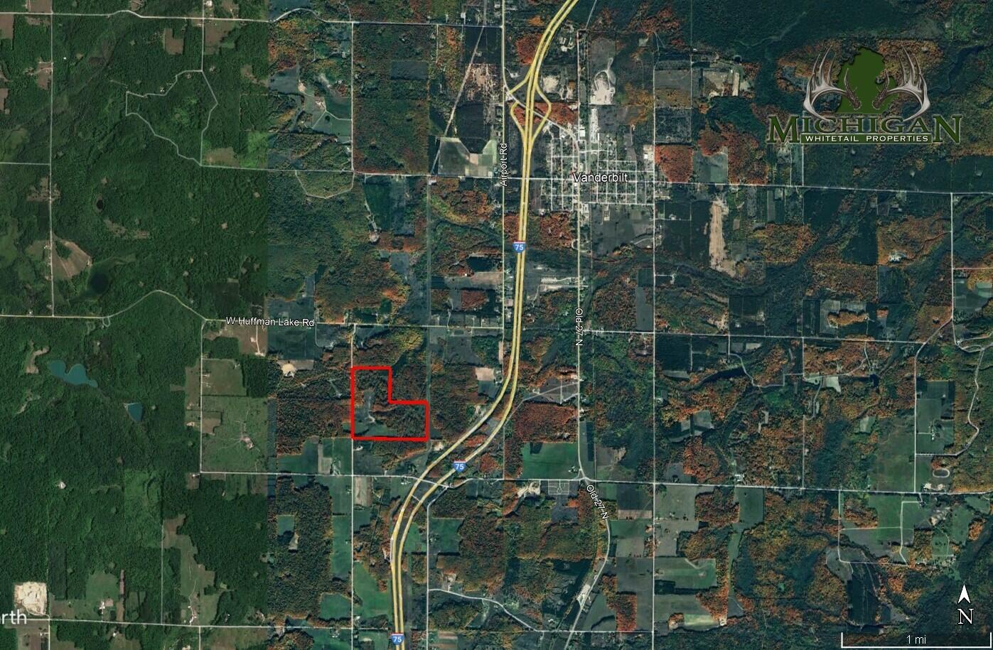 -vl Pyke School Road Gaylord, MI 49735 - Photo 24 of 24 Vanderbilt 120 map