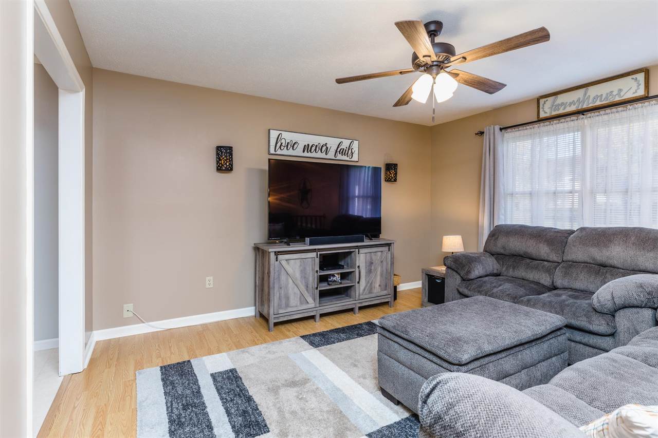 160 Buckboard Road Waynesboro, VA 22980 - Photo 11 of 34 a living room with furniture and a flat screen tv