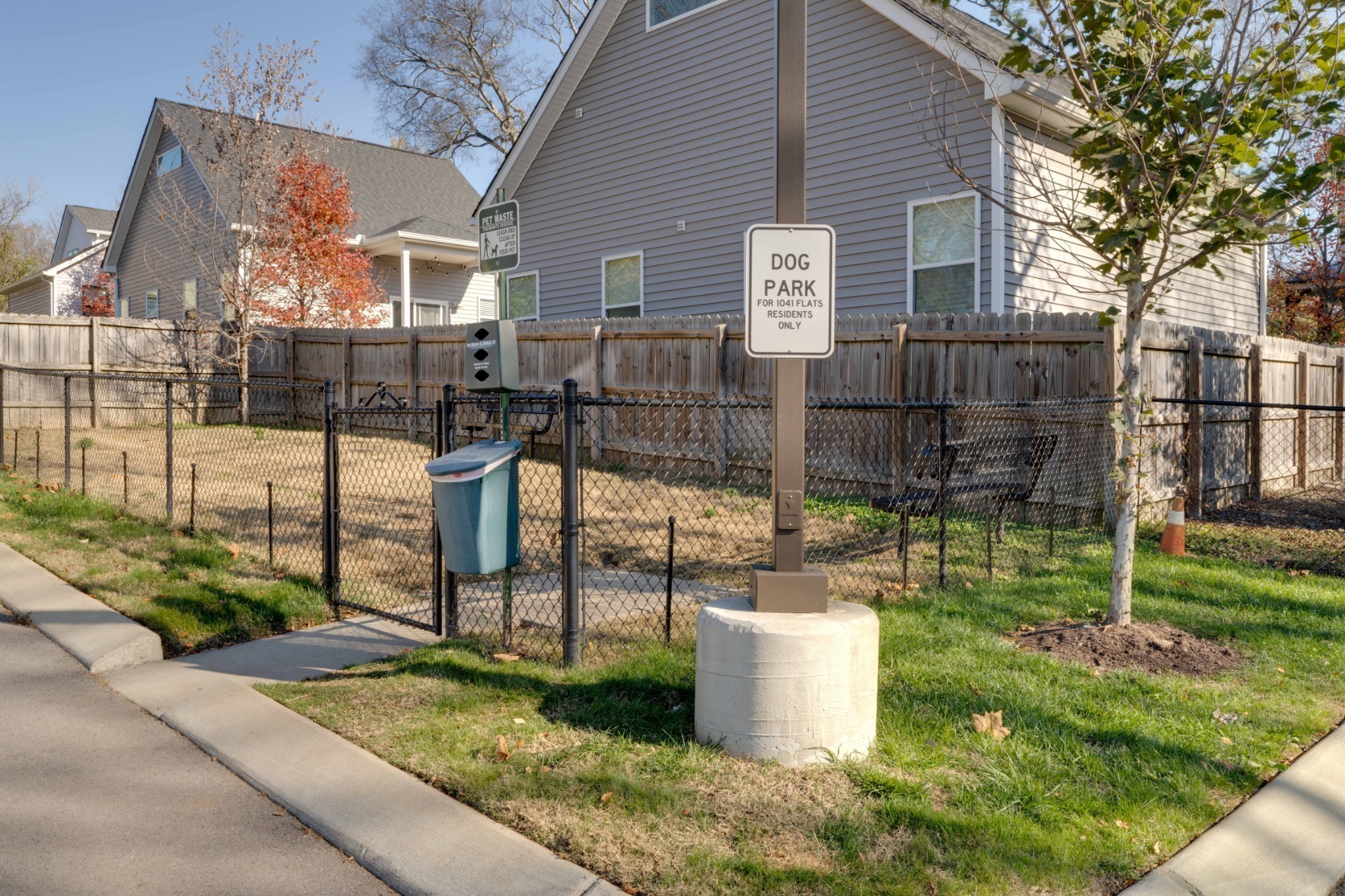 1041 East Trinity Lane, Unit 315 Nashville, TN 37216 - Photo 37 of 48 a view of a yard in front of house