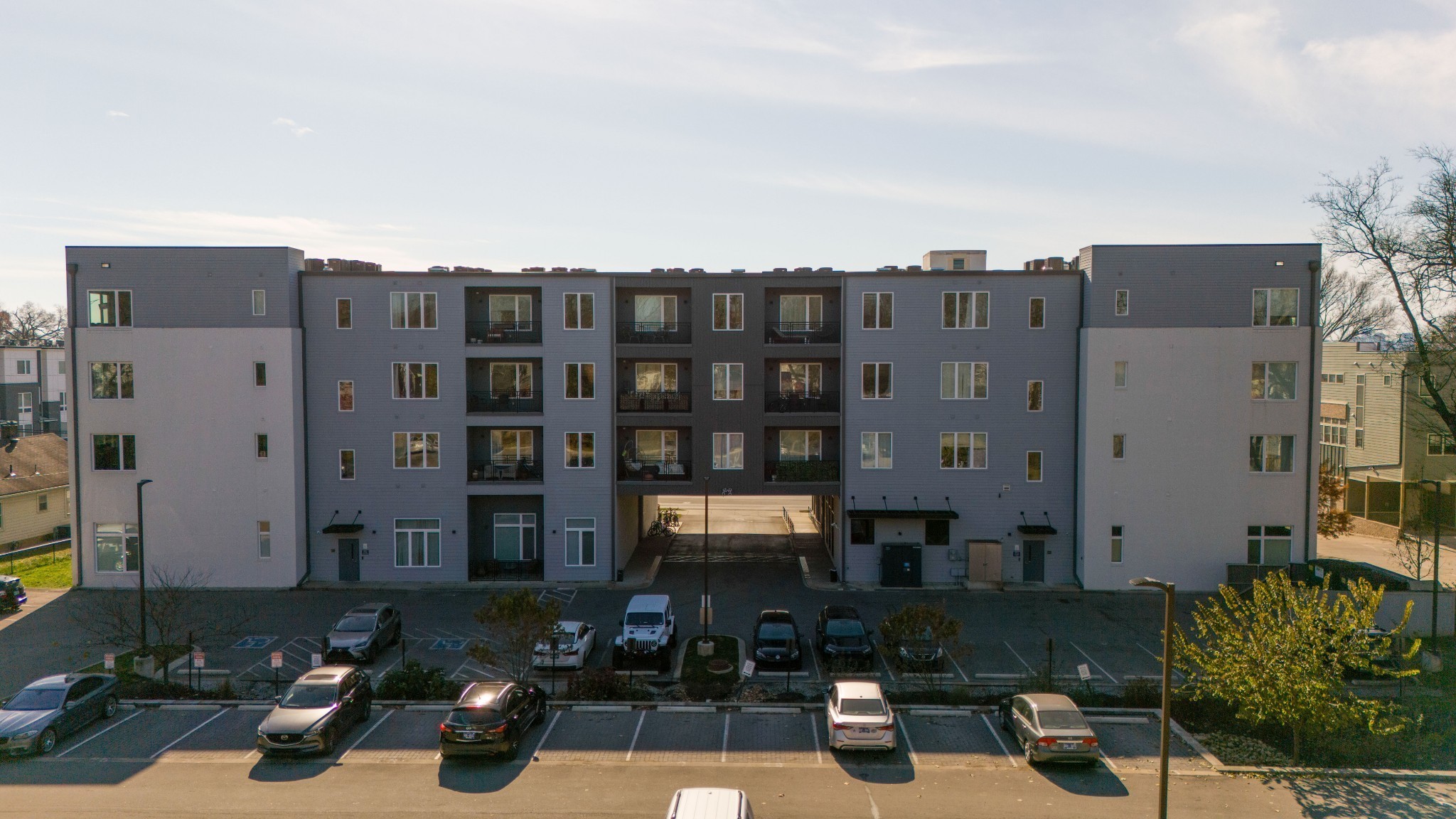 1041 East Trinity Lane, Unit 315 Nashville, TN 37216 - Photo 40 of 48 a picture of a building with many windows