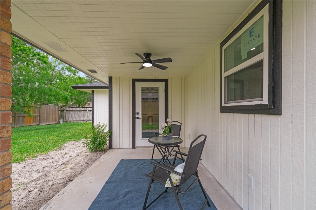 5409 Timbergate Drive Corpus Christi, TX 78413 - Photo 27 of 29 a view of a house with backyard and sitting area