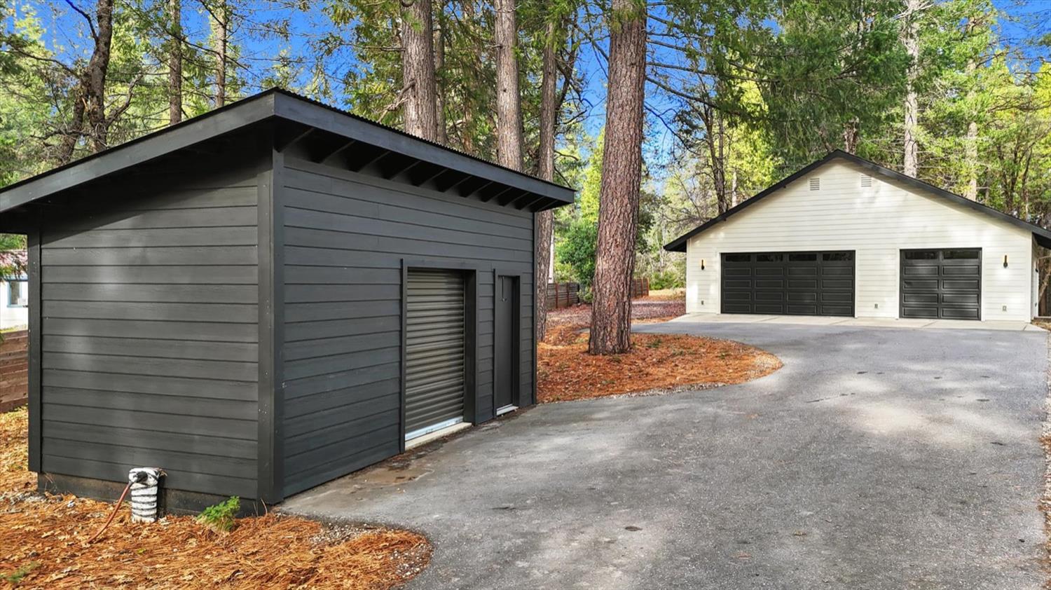 16304 Cooper Road Nevada City, CA 95959 - Photo 56 of 60 Garden Shed with Roll Up Door
