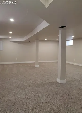 a view of empty room