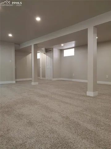 a view of empty room