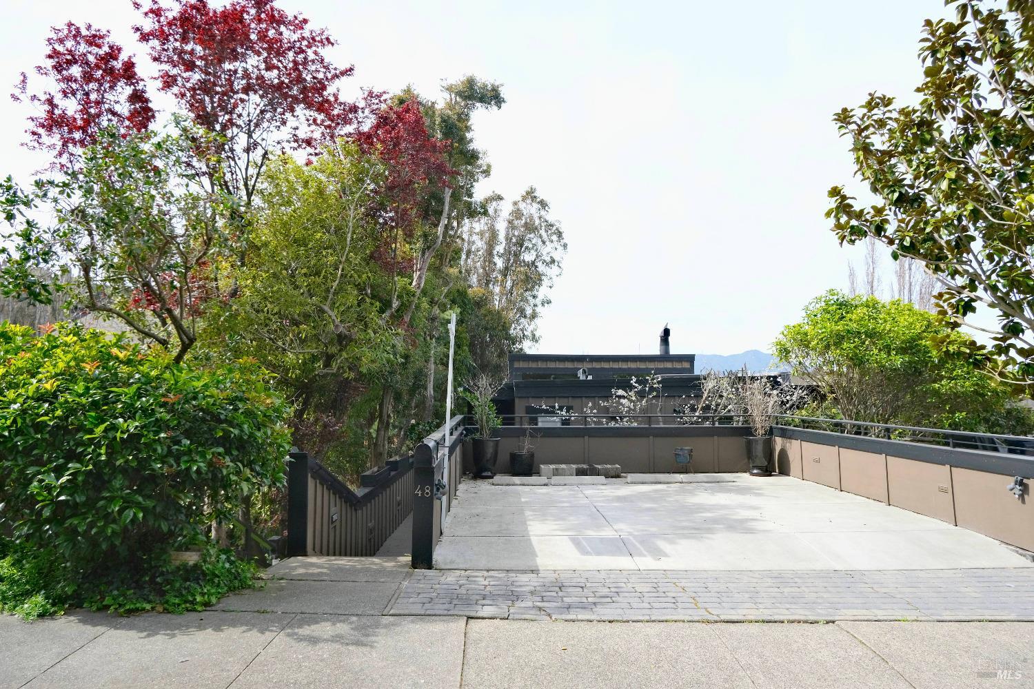 48 Marin Avenue Sausalito, CA 94965 - Photo 1 of 18 a view of a terrace