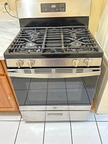 a close view of stove top oven
