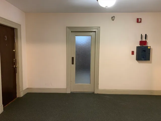 a view of empty room