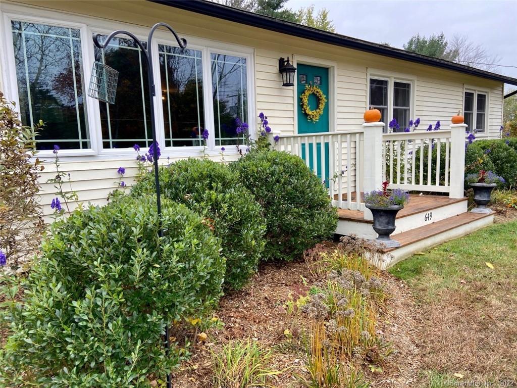 649 Goshen Hill Road Lebanon, CT 06249 - Photo 1 of 1 Welcome home to this rare beauty. Sitting on one acre of amazing landscaping with all the beds full of lovely flowers in all seasons. Just move in and enjoy!